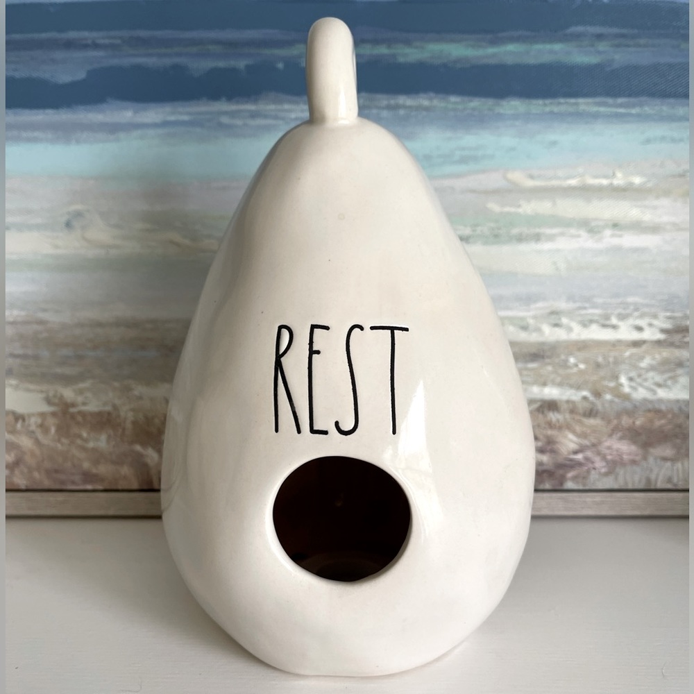 Rae Dunn REST Birdhouse - Picture 2 of 3